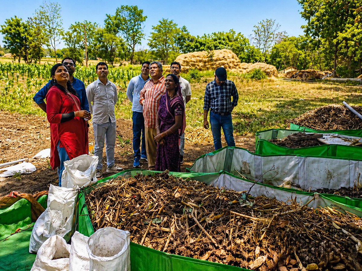 AgriGoI's tweet image. Driving growth through value addition and natural farming 🌱
 Raja Bhoj Farmers Producer Co. Ltd #Chhindwara, #MadhyaPradesh #FPO with 1129 farmer members, is processing beetroots into products, like chips &amp;amp; powder.
The FPO is also running a Bio-Resource Centre (BRC), promoting