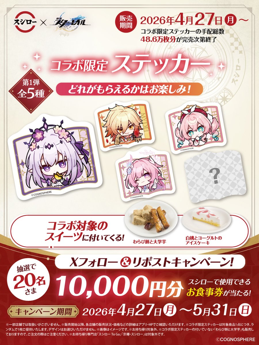 スシロー tweet media