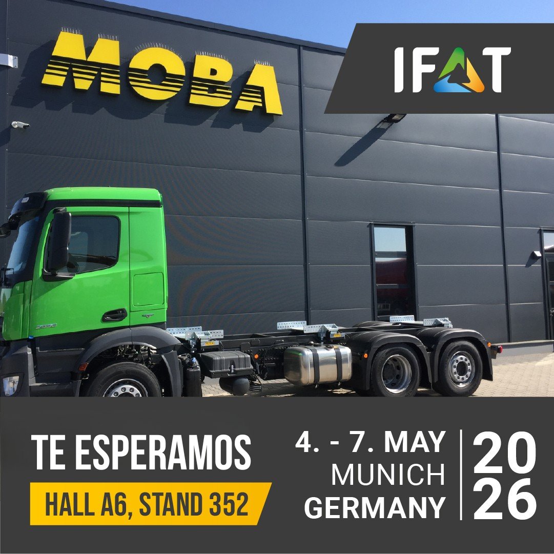 MOBASPAIN's tweet image. 𝗥𝘂𝗺𝗯𝗼 𝗮 #IFAT | #PesajeEmbarcado homologado
El pesaje en tiempo real es clave para el control del servicio. 𝗠𝗢𝗕𝗔 ofrece sistemas de pesaje embarcado certificados, integrados con MAWIS para una gestión totalmente digital.
📍#IFAT2026 | Hall A6 · Booth 352
#TecnologíaMOBA