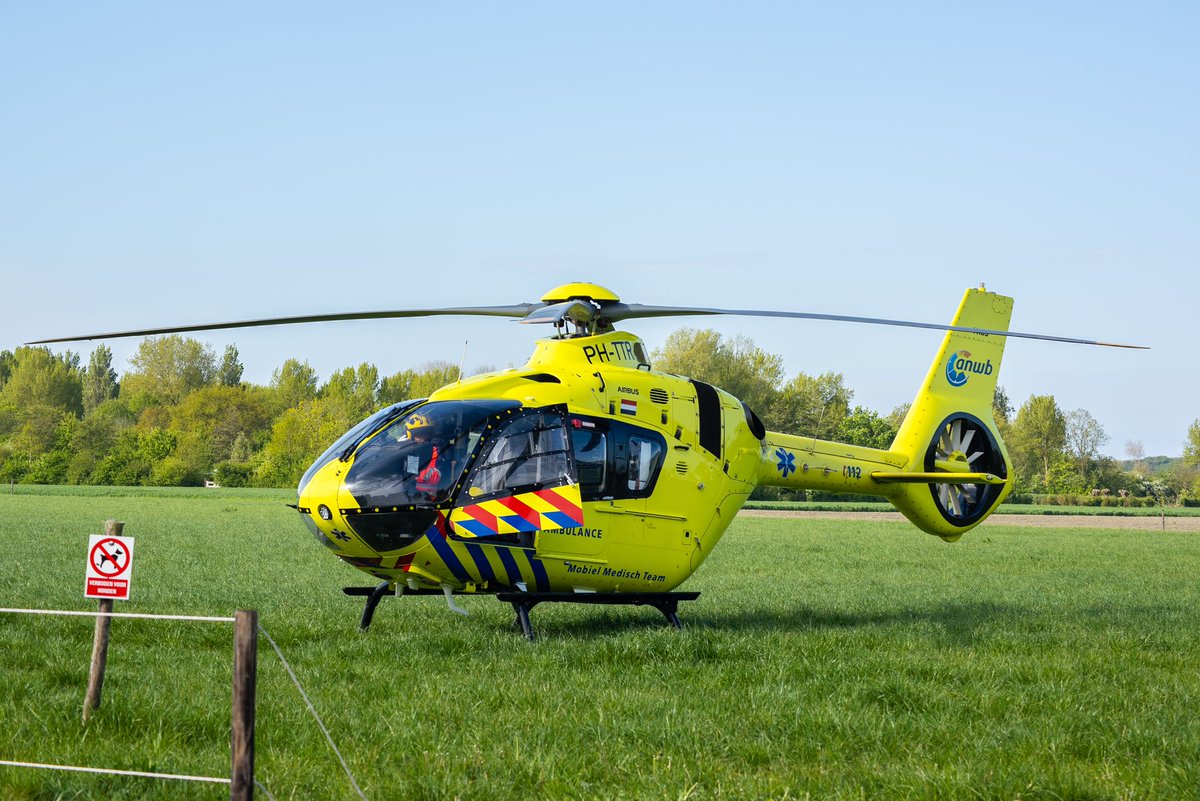 Traumahelikopter ingezet na medische noodsituatie in Koudekerke
