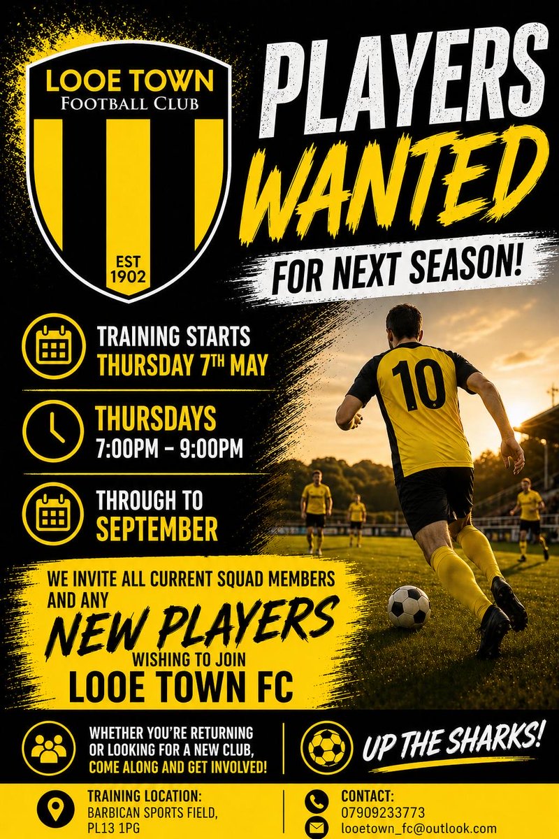 Looe Town FC tweet media