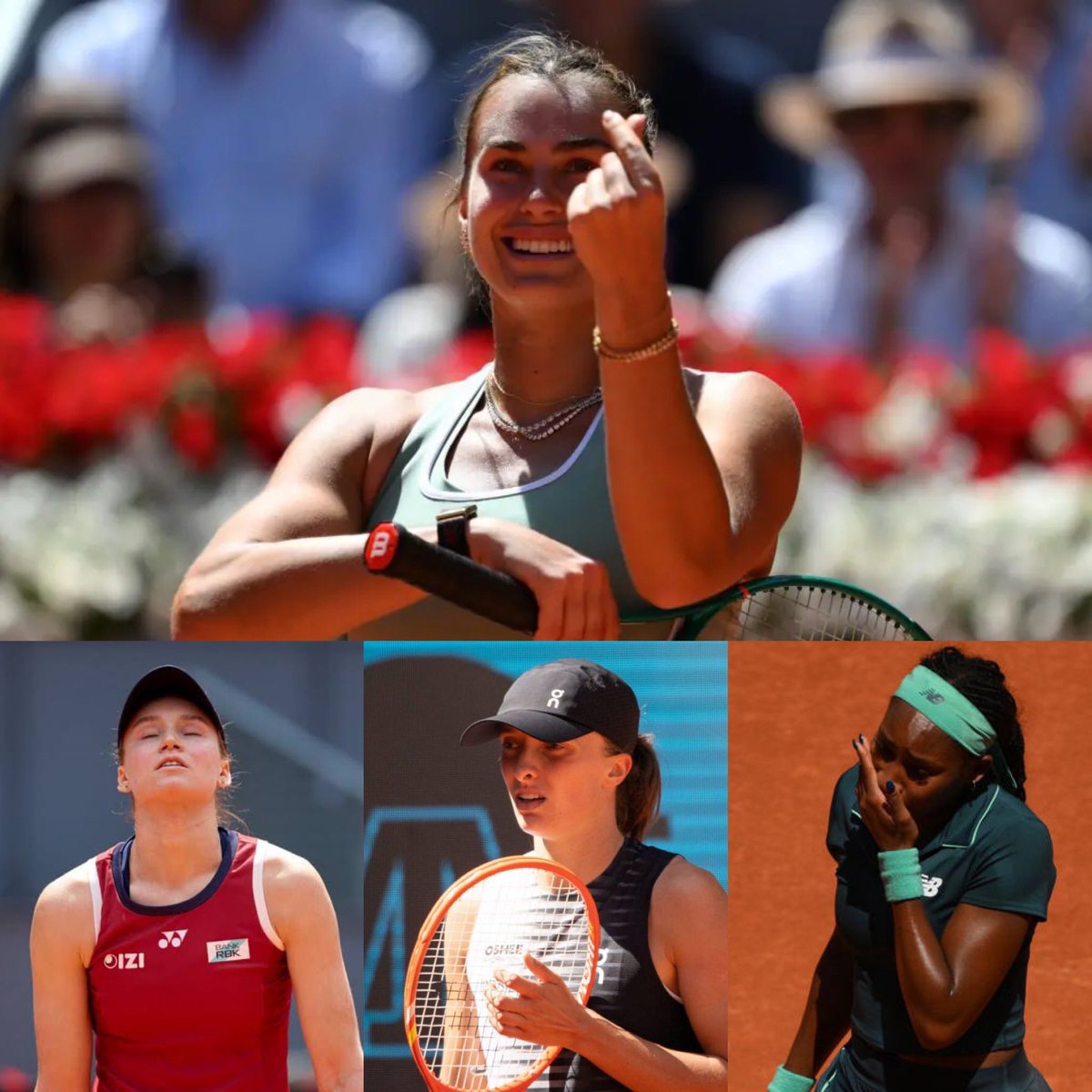 Serena's snatched wig tweet media