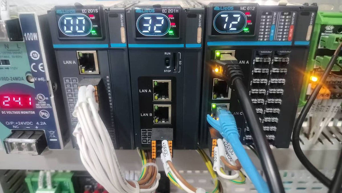 licosplc's tweet image. Tech without borders! 🇹🇭 Our Thai customers are leveling up with LicOS PLC training. 🛠️

Focusing on: ✅ EC200 series (Logic Control) ✅ MC600 series (Motion Control)
Empowering engineers to lead the next wave of #IndustrialAutomation with #Unionscience. 🚀
#LicOS #PLC #TechNews