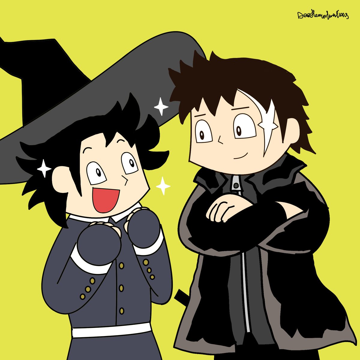 Doodlemaster100's tweet image. "One day I'm gonna get a great anime like you!"

#IchiTheWitch #Kagurabachi #kagurabachifanart