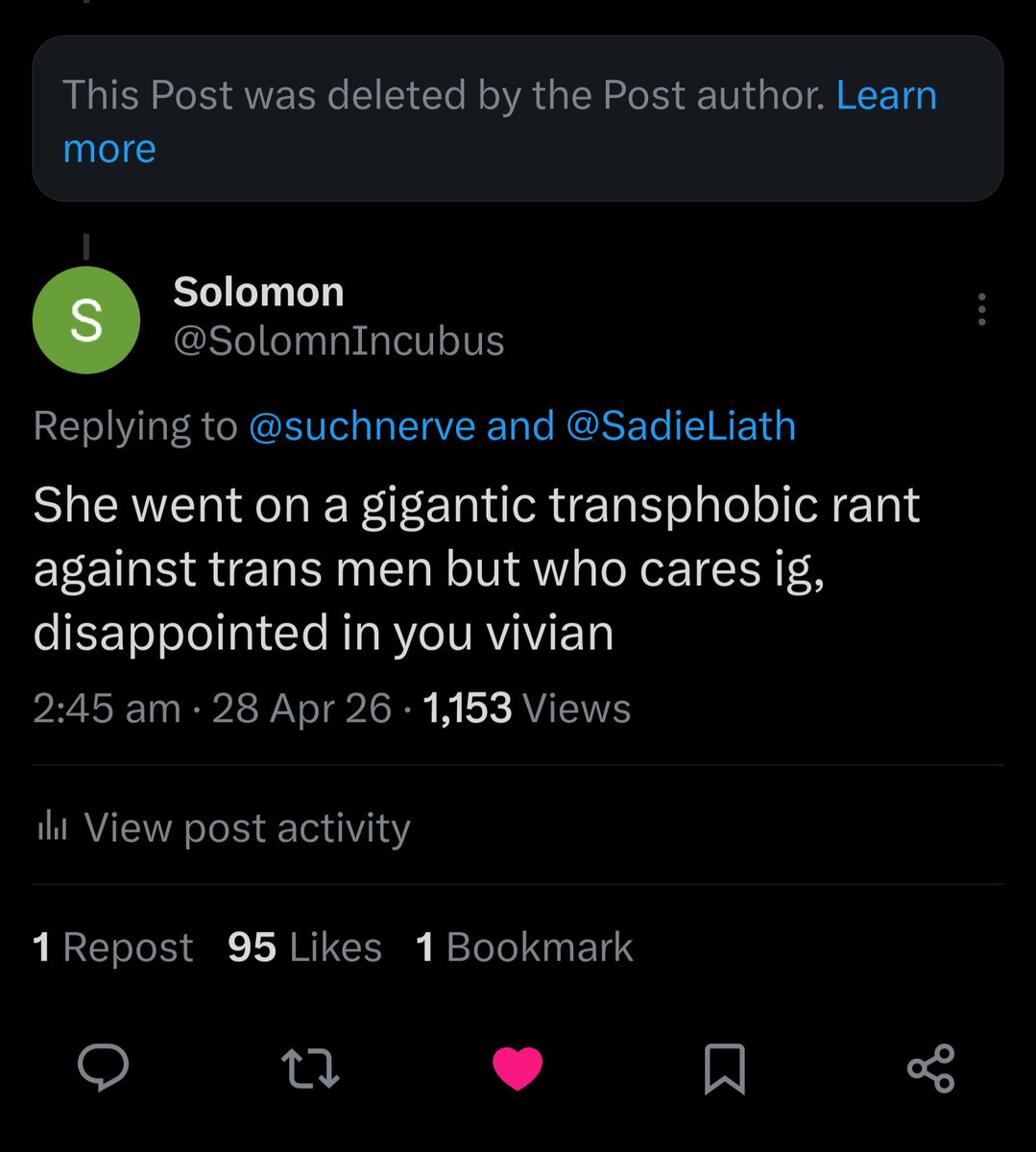 Solomon tweet media