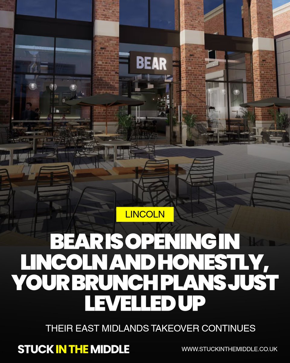 stuckinmidd's tweet image. ☕ Speciality coffee, big‑deal brunch and all‑day hangs are coming to Lincoln sbee.link/7hgjv83qbt #lincoln #coffee #eatsmidlands