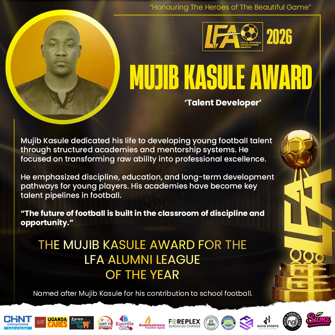 Local Football appreciation awards (LFA Awards) tweet media