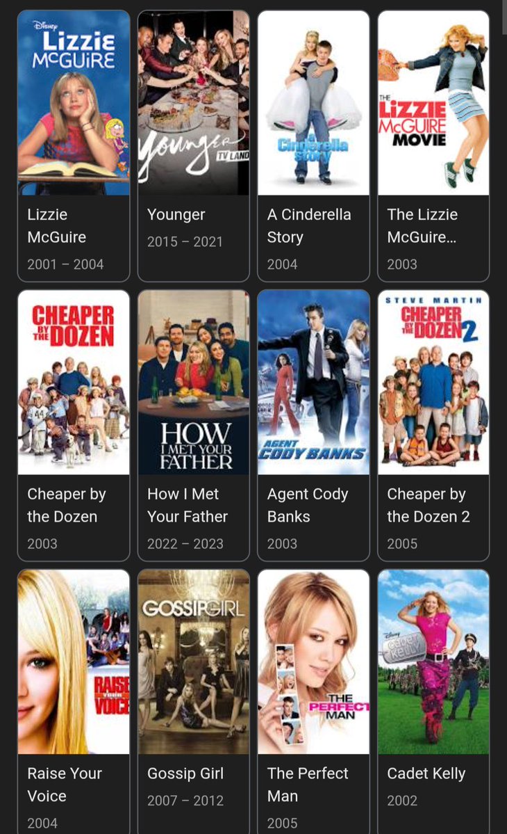 HiLiran_israel's tweet image. Which Hilary duff movies/series do you prefer the most ? #movie #hilaryduff