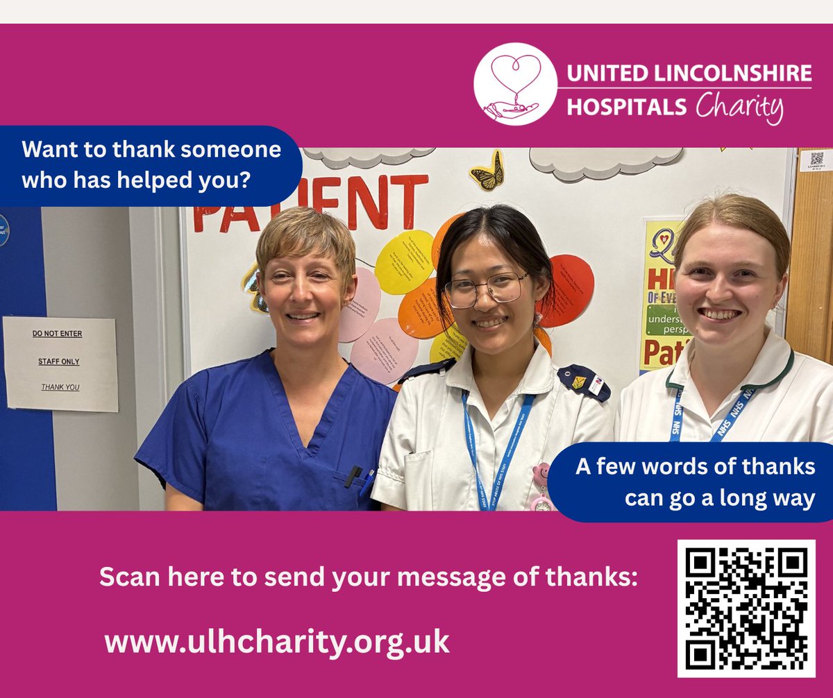 United Lincolnshire Hospitals Charity 💙 tweet media