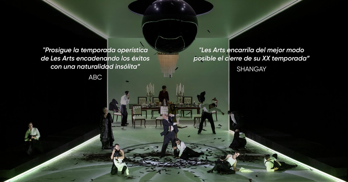 LesArtsValencia's tweet image. ❤️‍🔥 Esto dice la crítica de #Salome.

La ópera de Strauss te espera hasta el 9 de mayo en una producción que te helará la sangre y un elenco de voces mayúsculo. ¡Corre a por tus entradas! lesarts.com/es/programacio… 

📸 Arts Fotografía

#LesArts #Valencia