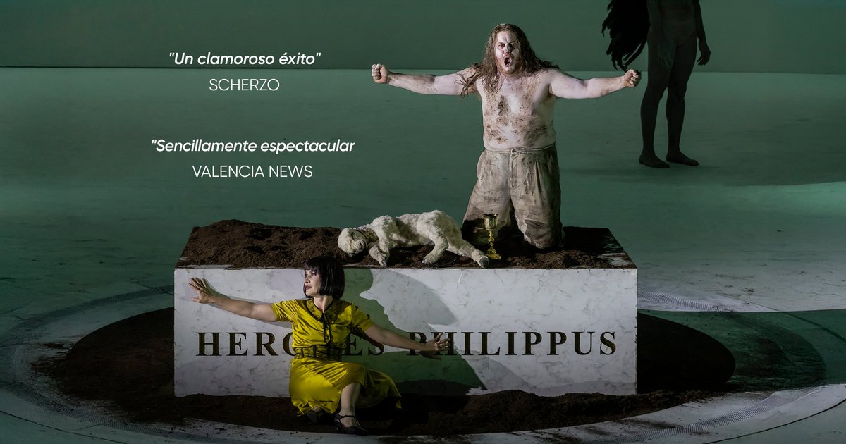 LesArtsValencia's tweet image. ❤️‍🔥 Esto dice la crítica de #Salome.

La ópera de Strauss te espera hasta el 9 de mayo en una producción que te helará la sangre y un elenco de voces mayúsculo. ¡Corre a por tus entradas! lesarts.com/es/programacio… 

📸 Arts Fotografía

#LesArts #Valencia