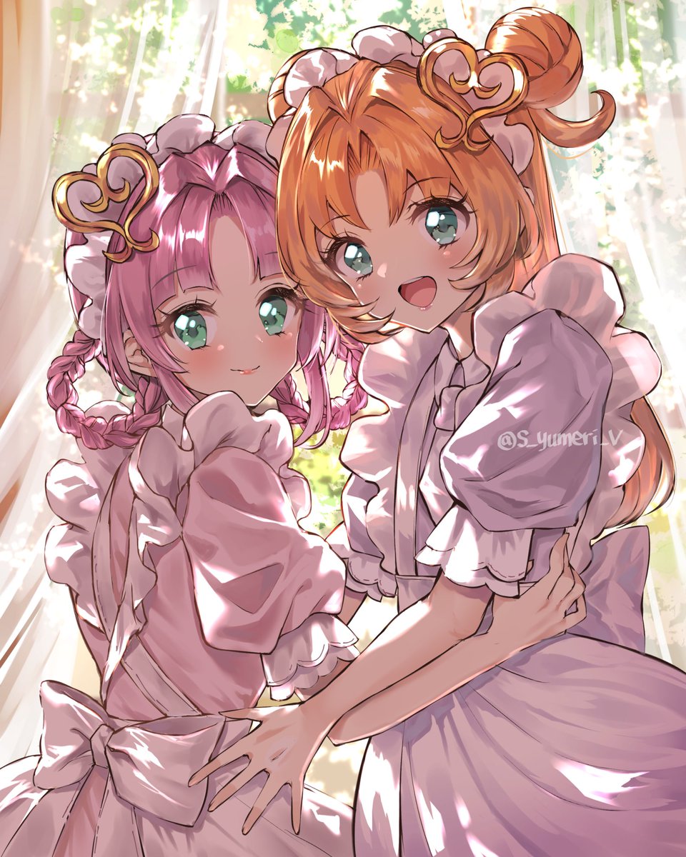 メイドヘアアレ💜🤍🩷

#たんプリ #precure