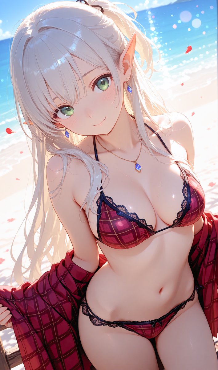 holo_aiart_labo's tweet image. - ̗̀ 𖤐 𝓕𝓪𝓷𝓽𝓪𝓼𝔂 𝓳𝓵𝓵𝓿𝓼𝓽𖤐  ̗̀ -
今日のビキニ👙♬.*ﾟ
レースがめちゃかわ🫶🏻💕

┈┈┈┈┈┈┈┈┈┈┈┈ 𖤣𖥧𖥣𖡡𖥧𖤣 ┈┈

⁦#AIart⁩ ⁦#AIgirl⁩ ⁦#AIillustration⁩ ⁦#AIartcommunity⁩ ⁦#AIイラスト⁩
SFW AI fantasy illustrations 🔯✨
水着 ファンタジー エルフ