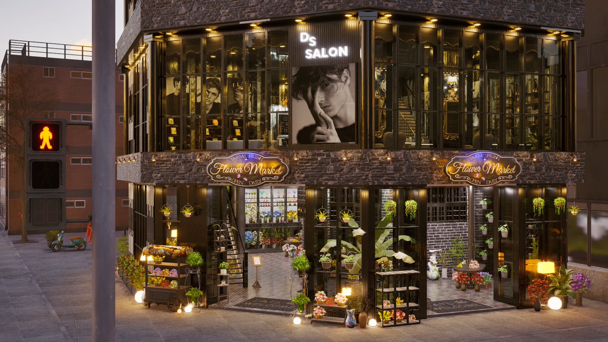 rerererecha's tweet image. #inZOI #インゾイ #inZOI建築 

明日のアプデに先駆けて、ヘアサロン作りました😄
楽しみだな😆
（敷地面積入らなかったら作り直しだけどねｗ）