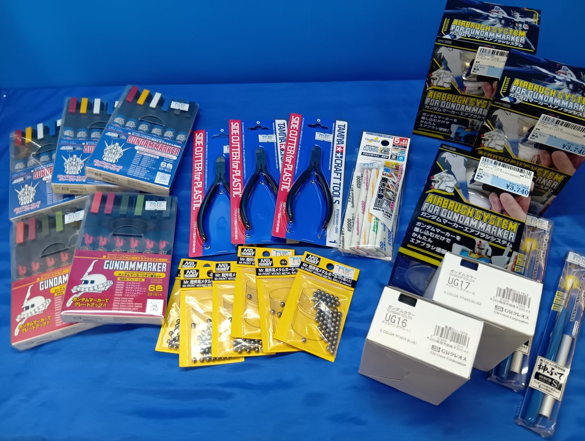 新品入荷情報】 プラモデル工具・塗料など各種入荷致しました