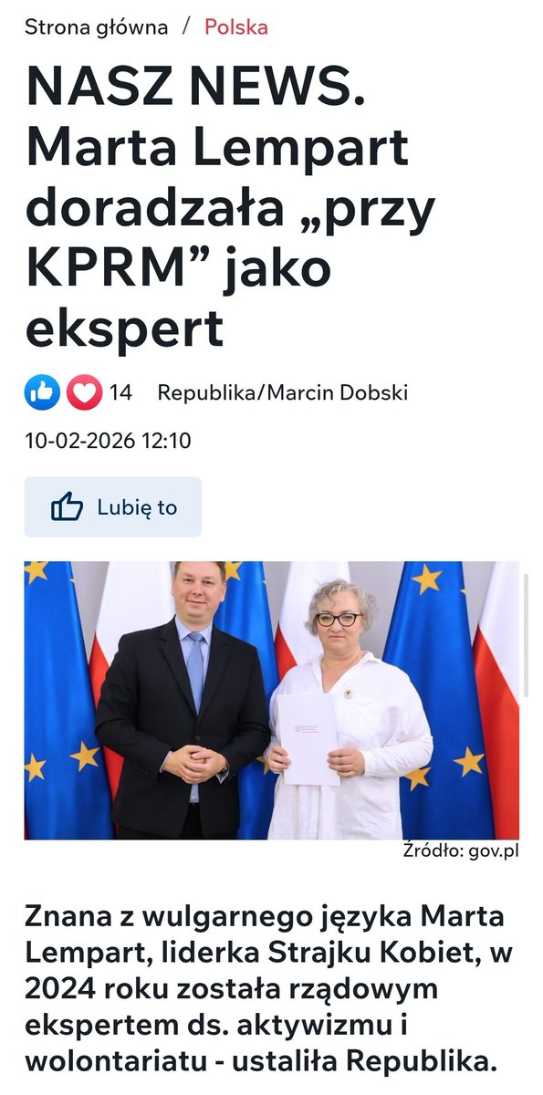 Porażające nagranie ujawnione przez <a href="/kowalewski07/">Mariusz Kowalewski</a> <a href="/Salon24pl/">Salon24</a>. 

Na osi czasu to wygląda tak: Lempart ekspertką przy KPRM, nagranie S24, a potem gościni ministra Żurka m.in. z tym Mycielskim z nagrania. 

Pomagający w kampanii Trzaskowskiego, przeciwko