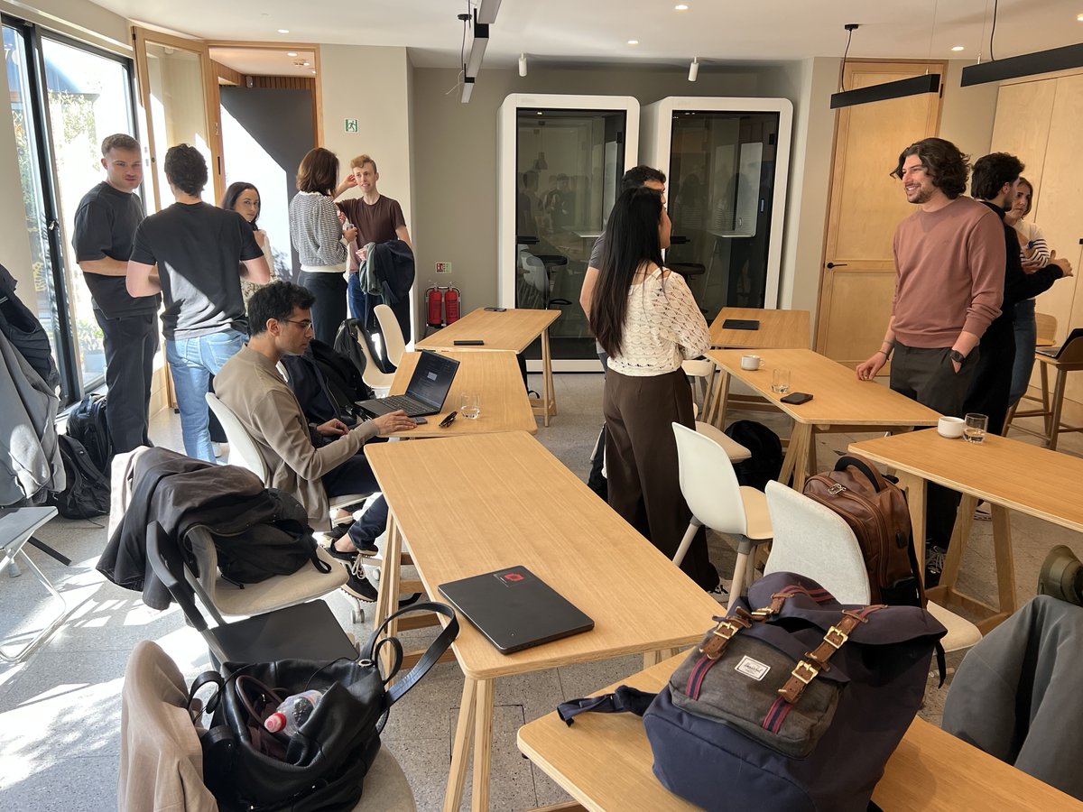 andryemel's tweet photo. Great first day at Brighteye Ventures Founder Studio.

Sharp founders, strong energy, honest conversations, and a room full of people seriously building things that matter.

Glad to meet all of you guys and looking forward to the next weeks together. https://t.co/lsFZigA5OF