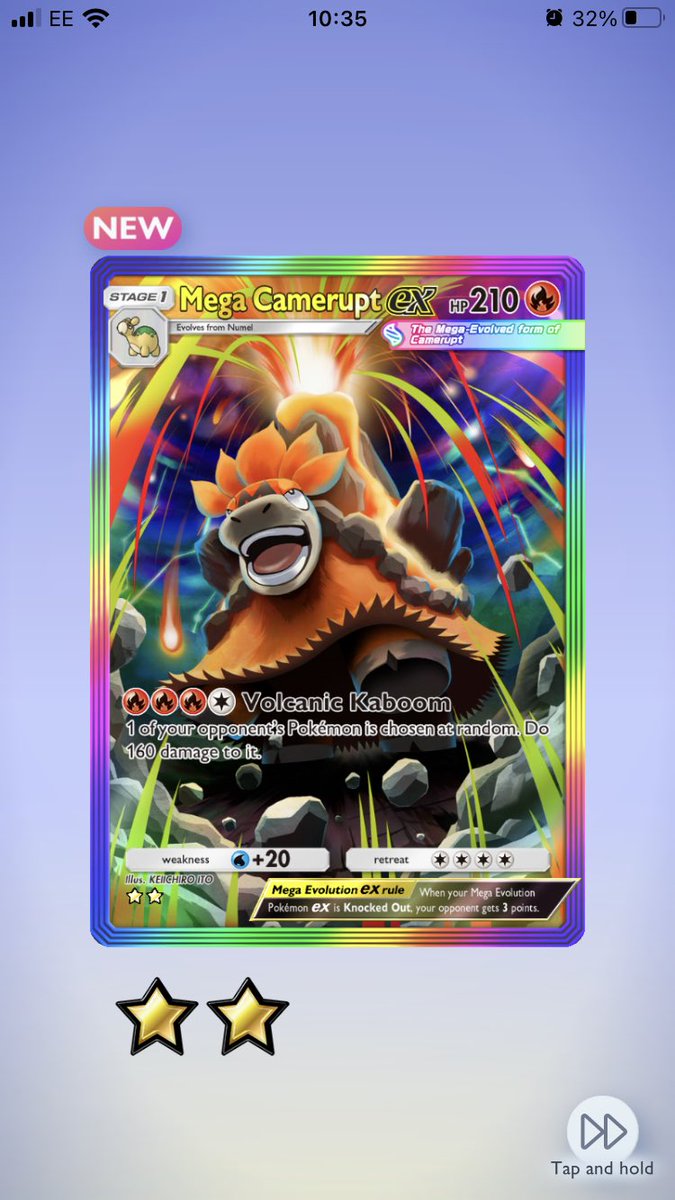 A good start to the new set of #PulsingAura in #PokemonTGCPocket! 2 shinies  right off the bat!  And also a milestone of 10,000 cards collected, so  I'll definitely take that!