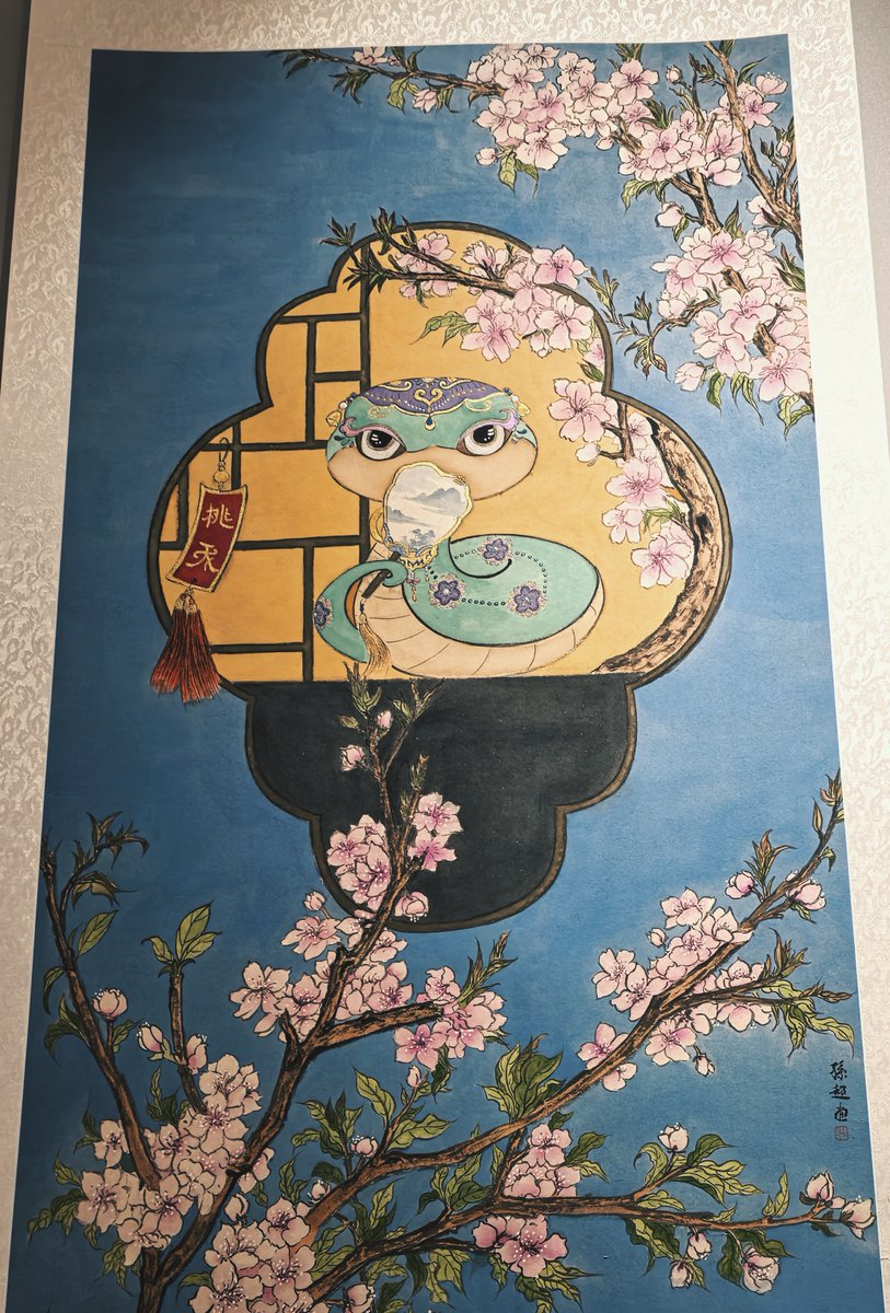 improbuzz's tweet image. "Stumbled on a hidden gem: a tiny gallery where light dances on hand-painted silk. Each stroke breathes—felt my heart slow, then soar. Art isn’t just seen; it’s felt.  #ArtExperience #HiddenGem"