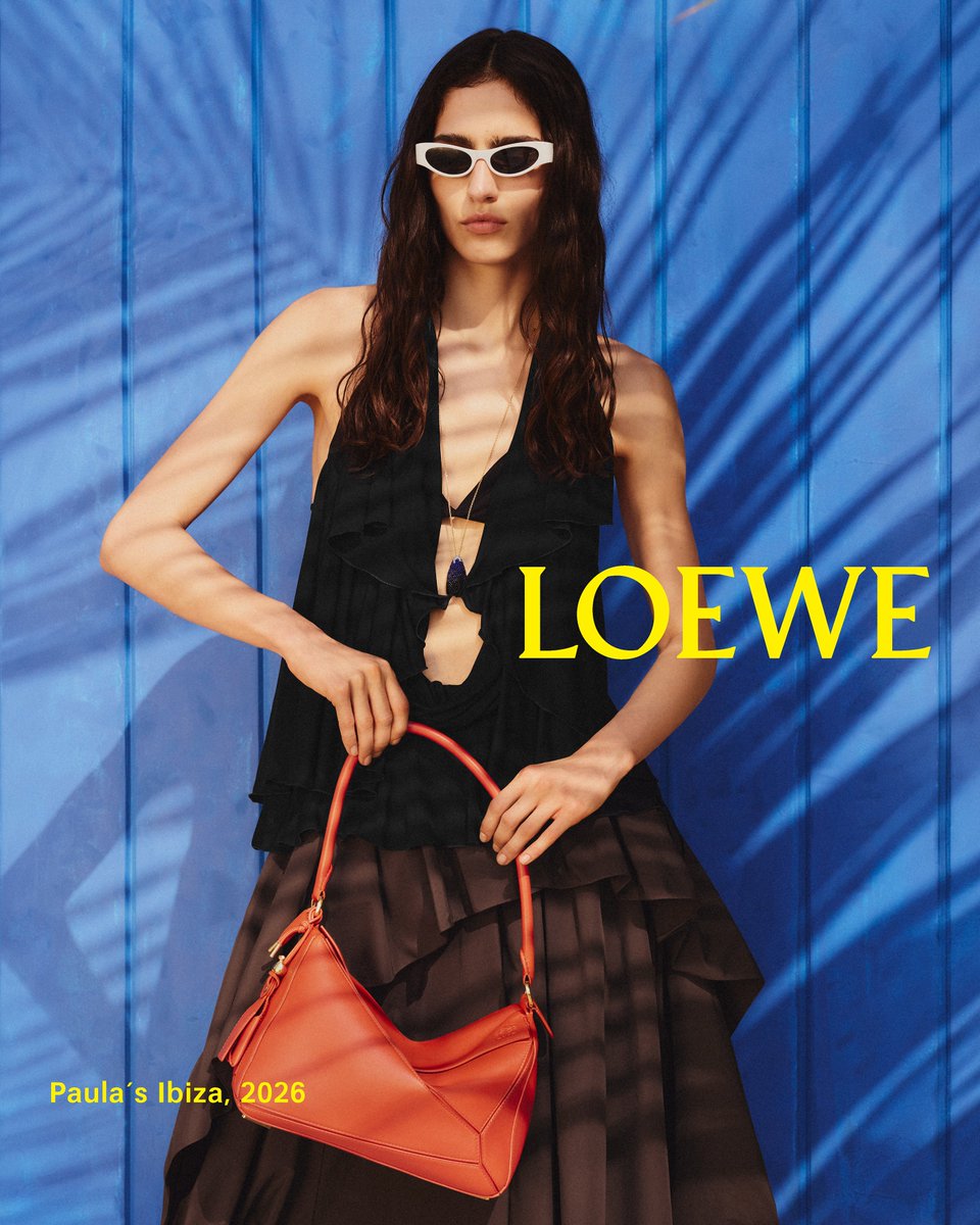 LOEWE Paula's Ibiza 2026. Photographed by Jack Pierson. Flash Slim