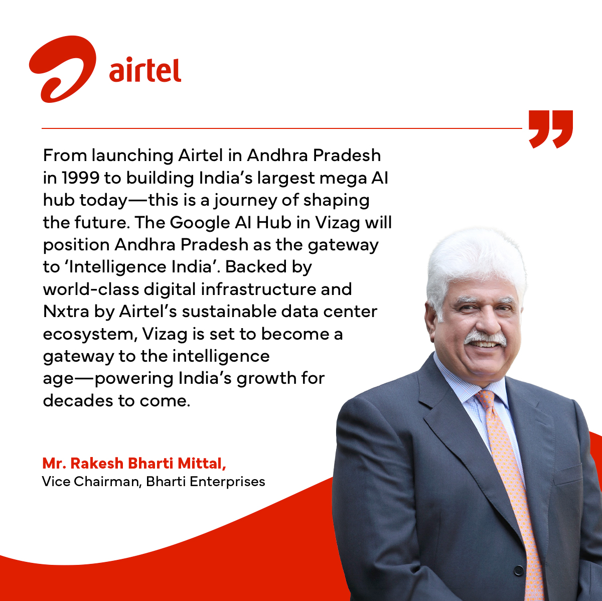 Bharti Airtel tweet media