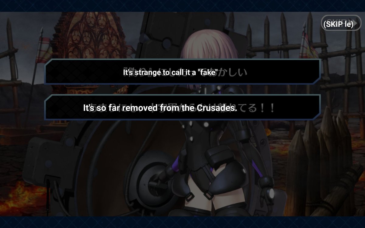 Wait, say that again Fujimaru😮 
#FGO