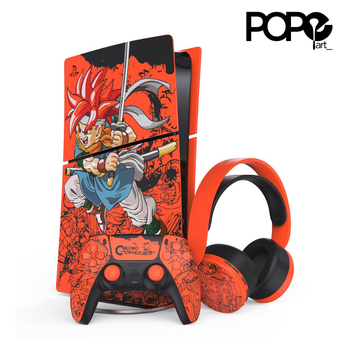 POPeART_'s tweet image. Adding @ChronoTriggerPR  to the POPeART #fanart club #ps5 #collection #playstation5 #chronotrigger