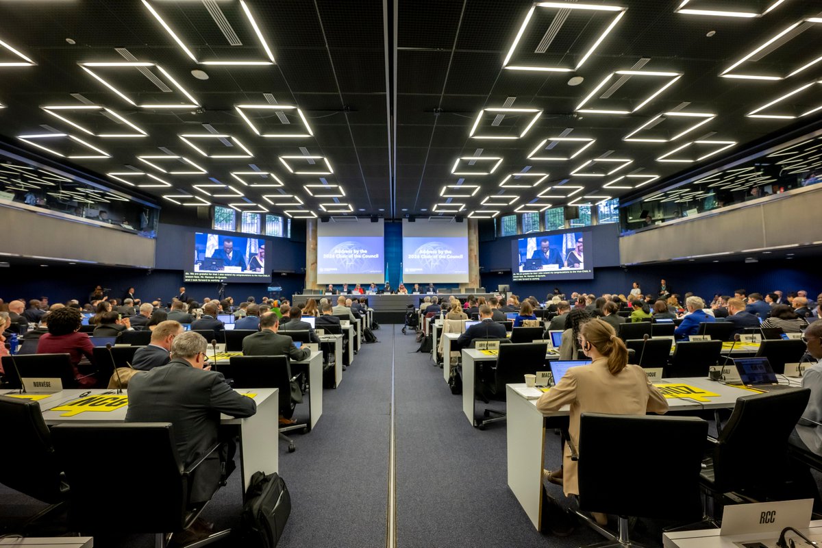 وفد المملكة برئاسة معالي المحافظ @halohali, يشارك في أعمال دورة مجلس الاتحاد الدولي للاتصالات 2026. للمزيد: https://t.co/ajpTUcz2ku Chaired by H.E. @halohali, the Saudi delegation participated in the ITU Council 2026. For more: