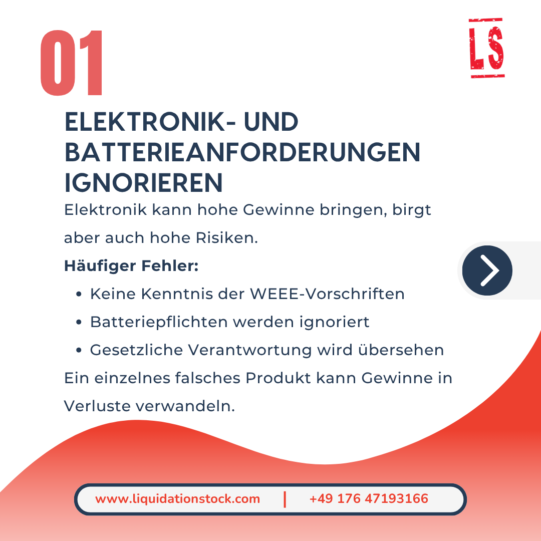 LStock_de's tweet image. Häufige Fehler &amp;amp; Pre-Buy-Checkliste für Clearance- und Liquidationsware 📦

Vermeidest du diese typischen Fehler beim Einkauf von Liquidationsware?

👉 Klicke hier, um den vollständigen Guide zu lesen:
lnkd.in/dVRKP_H5

#B2BHandel #FashionBusiness #Clearance #BusinessTipps