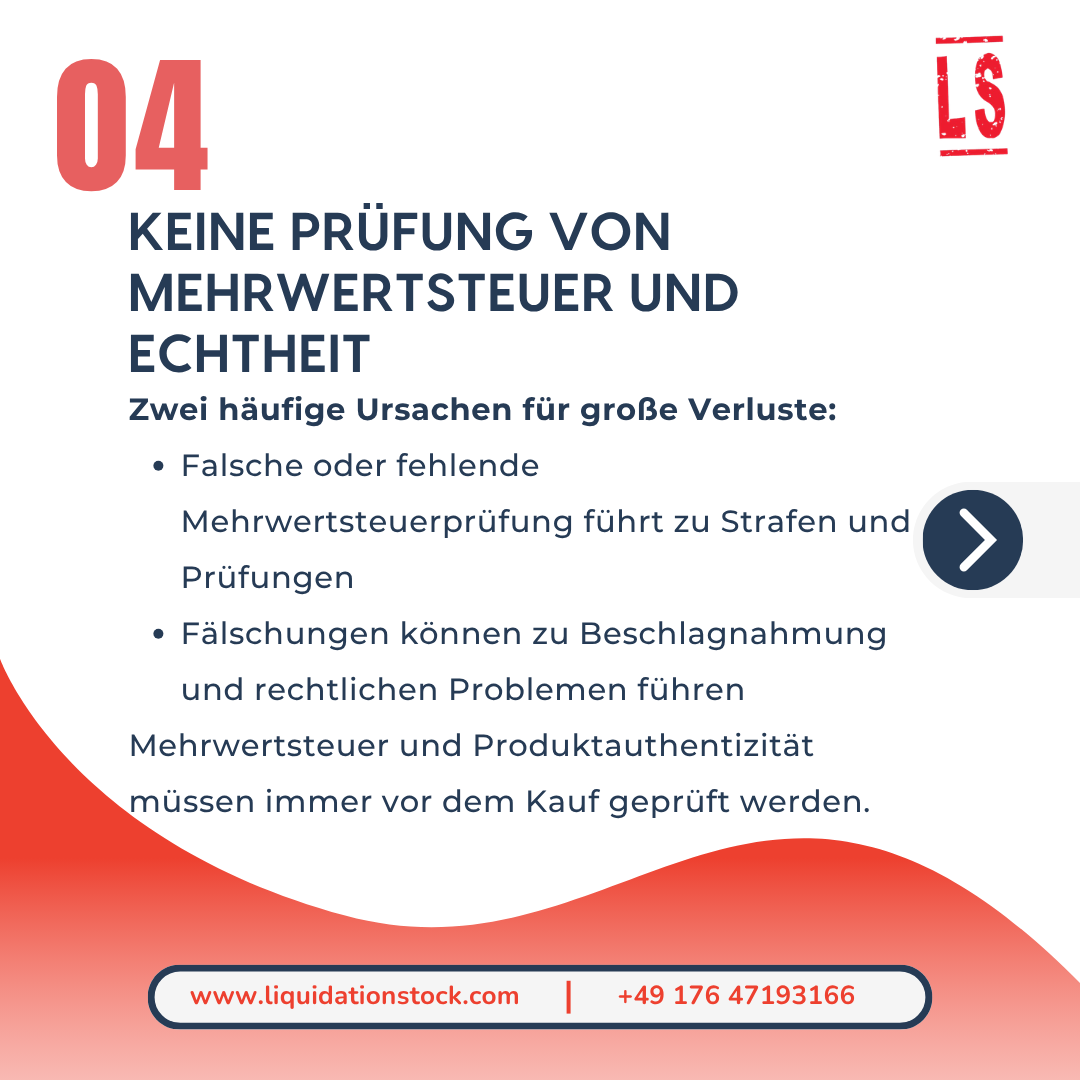 LStock_de's tweet image. Häufige Fehler &amp;amp; Pre-Buy-Checkliste für Clearance- und Liquidationsware 📦

Vermeidest du diese typischen Fehler beim Einkauf von Liquidationsware?

👉 Klicke hier, um den vollständigen Guide zu lesen:
lnkd.in/dVRKP_H5

#B2BHandel #FashionBusiness #Clearance #BusinessTipps