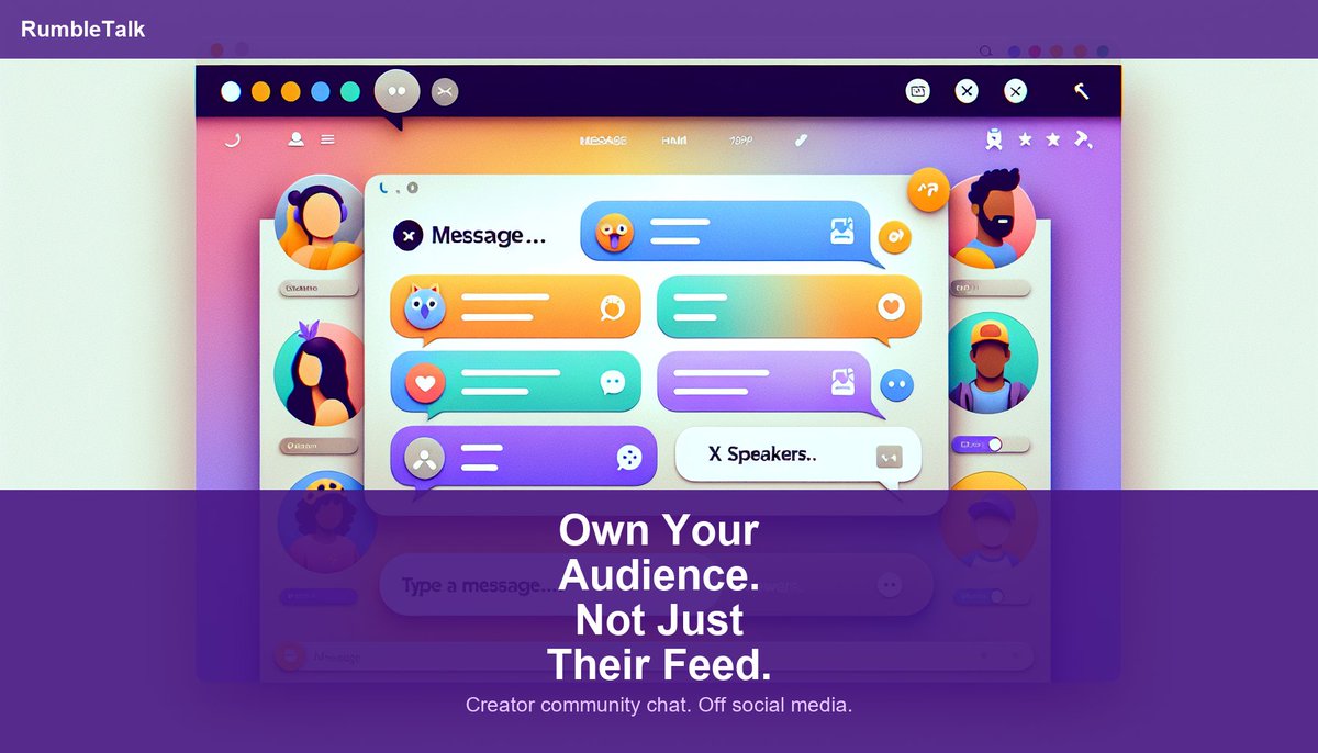 RumbleTalk Chat tweet media