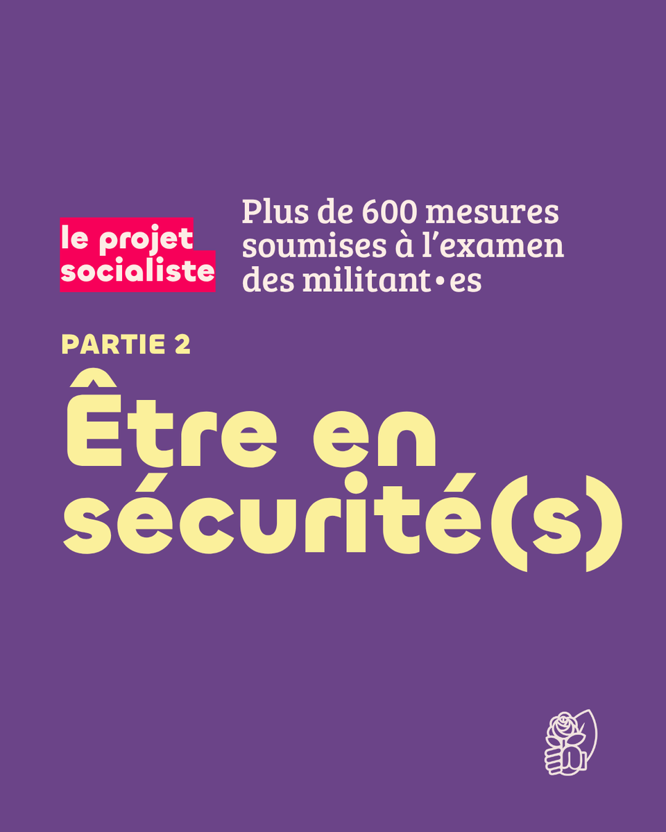 partisocialiste's tweet photo. 🗣️ Nous voulons parler des sécurités, au pluriel, car une politique de sécurité qui ne tient pas compte des insécurités dans leur ensemble n’en est pas une ! 

@ChloeRidel 

🧵⤵️ https://t.co/dsmvl4o35N