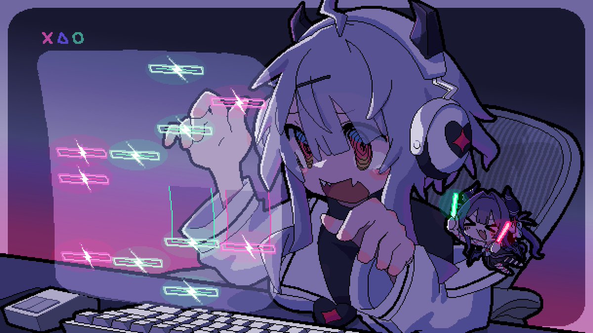 QDenpaReceivers's tweet photo. Steam版リリース記念！

シブチャ(@SIVcha4pixel)さんのアニメから切り取った1枚を
額装して1名様にプレゼント

📡応募方法📡
1, このアカウントをフォロー
2, この投稿に #ゆんゆんプレゼント受信中5枚目 を付けて引用

締切: 4/30 23:59
※賞品発送先は日本国内に限ります
https://t.co/SVB0w2VS3t https://t.co/3bjyZVmjtG