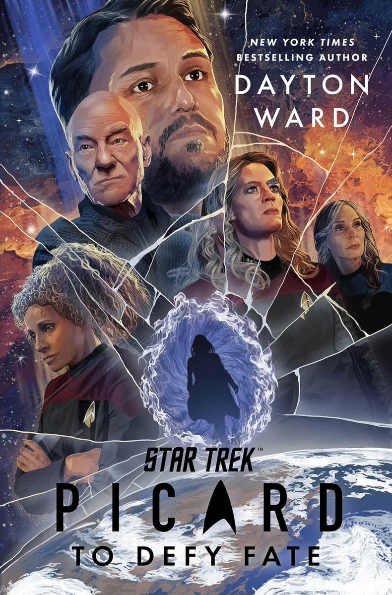 TheTrekCentral's tweet image. 🚨OUT NOW

The Kindle version of Dayton Ward's latest novel "#StarTrekPicard - To Defy Fate" is out now, with hardback copies due May 7.

After a temporal attack, Picard and allies race through time to stop a force rewriting history!

Order: amazon.co.uk/Star-Trek-Pica…

#StarTrek