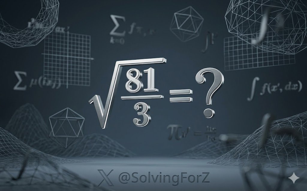 SolvingForZ's tweet photo. Math Test 🤯 comment your answer 💯

#math #maths #mathematics #mathtest #mathquiz #physics #learn #learning #study #education #algebra #calculus #numbers #school #college https://t.co/TlhcVWlCIx
