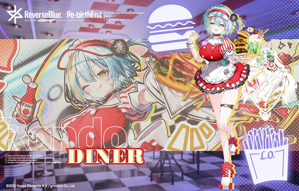 リバースブルー×リバースエンド公式（リバ×リバ） tweet media
