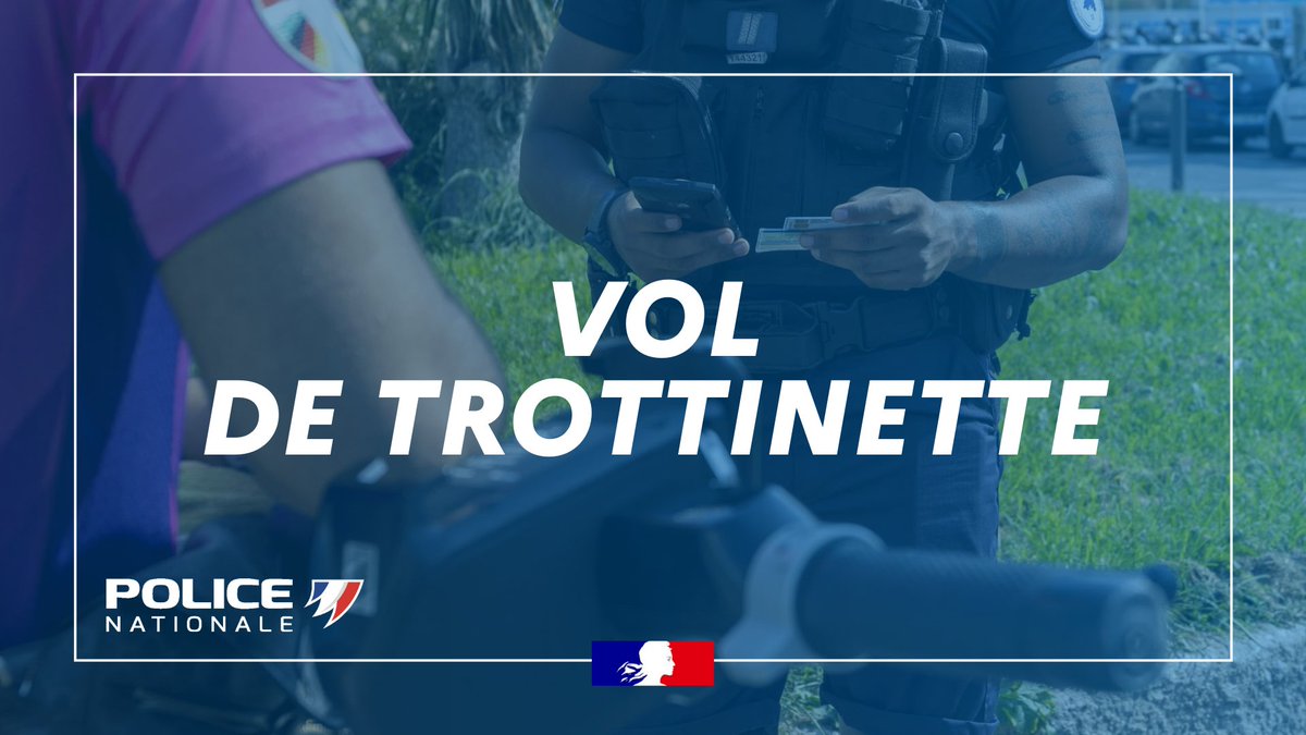 PoliceNat44's tweet image. #ContreLesVols | Cette nuit à #Nantes , suite au signalement d’une victime qui avait géolocalisé sa trottinette volée, nos policiers se sont rendus sur place et ont interpellé l’individu qui circulait avec. Le bien a été restitué à son propriétaire.