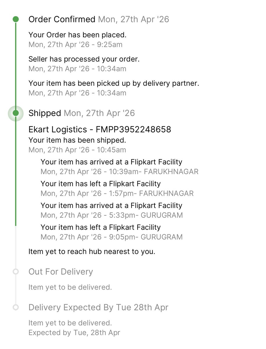 saifinixdata's tweet photo. @flipkartsupport @Flipkart @flipkartsupport i never expect as a good company gives fxxxing worst service,
Shame on you.
Still you gives wrong info in dm https://t.co/TOvPT7JLPI