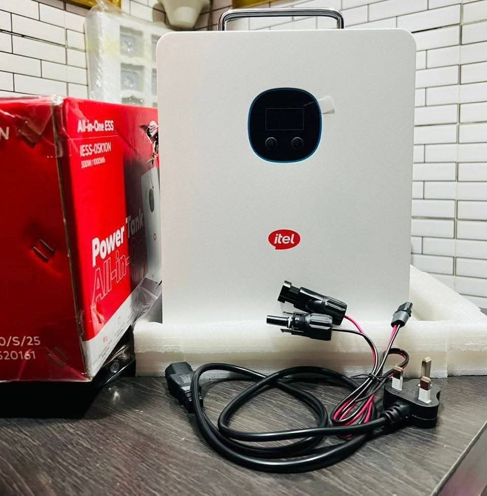 Itel power tank available in stock (500w output,1kwh lithium battery)
Whatsapp/call:0706 757 9674 
370k
Go solar today...