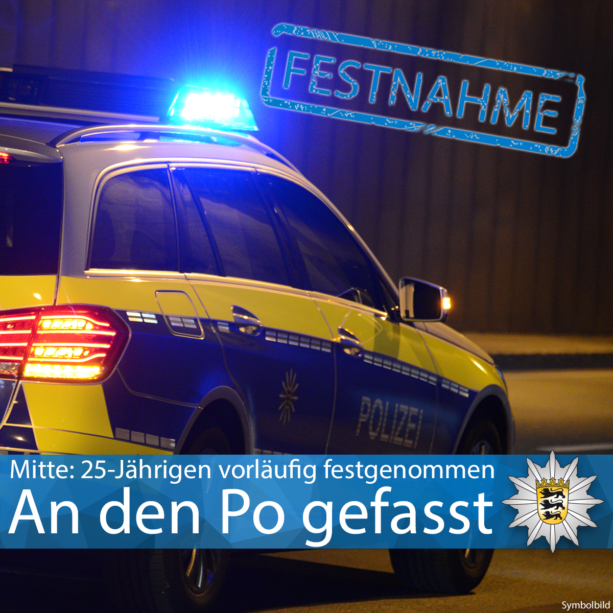 PP_Stuttgart's tweet image. #Mitte Unsere Kollegen haben Samstagnacht einen 25-Jährigen vorläufig festgenommen, der eine 28-Jährige in der Geißstraße belästigt haben soll. Beim Verlassen einer Bar, fasste er ihr für einige Sekunden an den Po. Zur PM ▶️ sohub.io/267n Eure #Polizei #Stuttgart