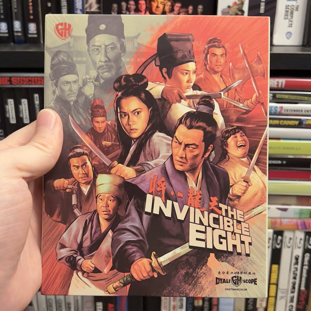 HighDefDiscNews's tweet image. /// #NewArrival ///

THE INVINCIBLE EIGHT on Blu-ray via @88_Films. Available stateside on May 12 distributed by @mvdentgroup. #Bluray #AsianCinema #PhysicalMedia 

Package art 🧵 1/2

Preorder // #ad

@ Amazon / amazon.com/Invincible-Eig…

@ MVD Shop / mvdshop.com/products/the-i…