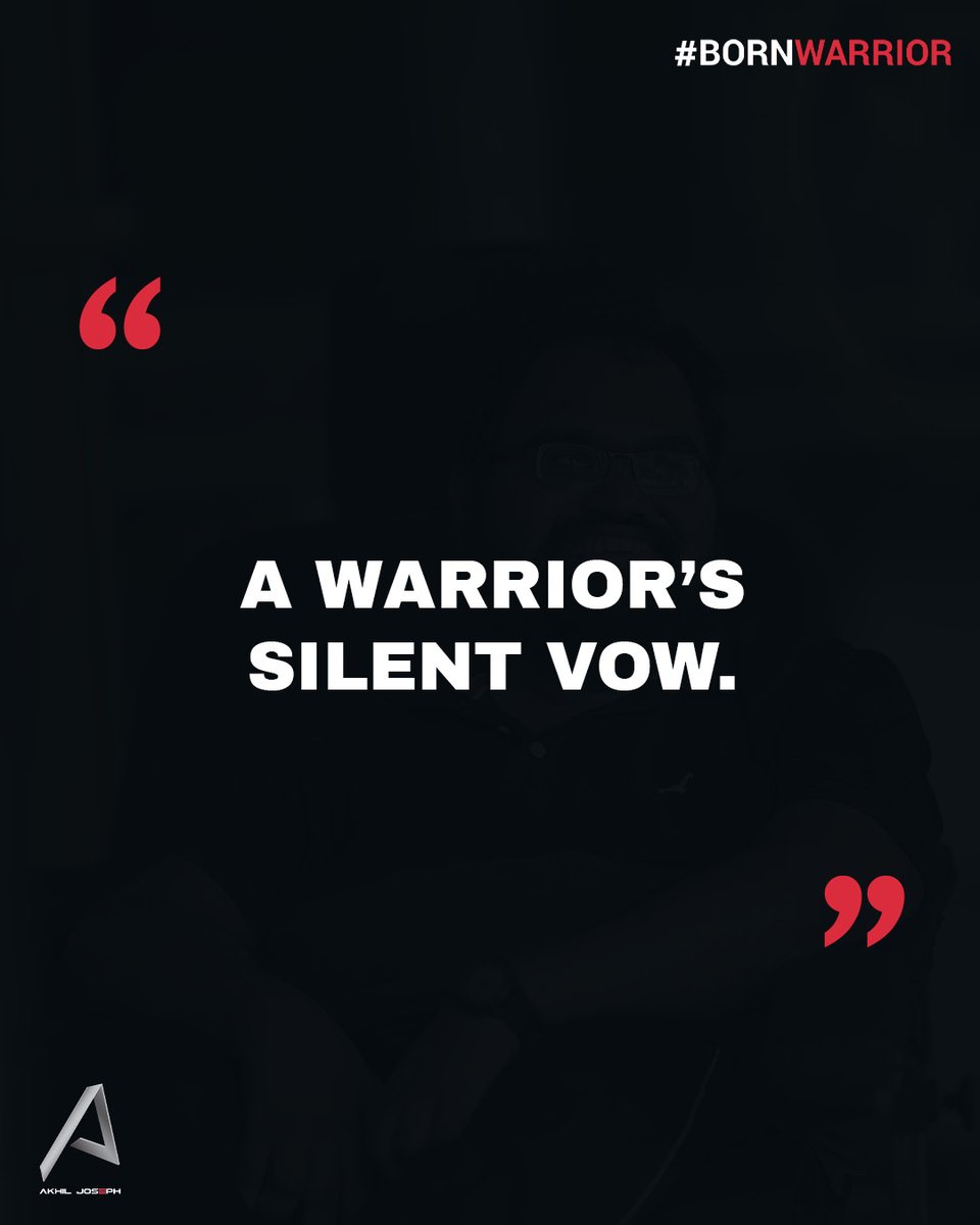 akhiljoseph's tweet image. #BornWarrior 
#Believe 
#Attitude 
#Positivevibes 
#Positivity