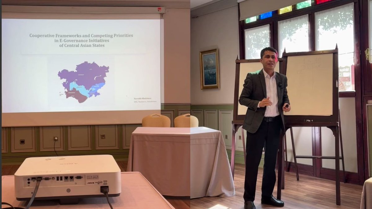 Series of #workshops organized by <a href="/lunduniversity/">Lund University</a> 🇸🇪 in #Istanbul 🇹🇷within the #POLCA project 🇪🇺 on 13-15.04.2026.
My presentation examined the #digitalization of PA in #Central_Asian_states and its implications for #good_governance &amp; #regional_cooperation.
🇺🇿🇰🇿🇰🇬🇹🇯🇹🇲