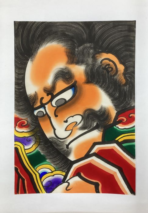 日文研蔵書】『日本の凧絵』(2018)。日本各地の凧絵師による肉筆の凧絵