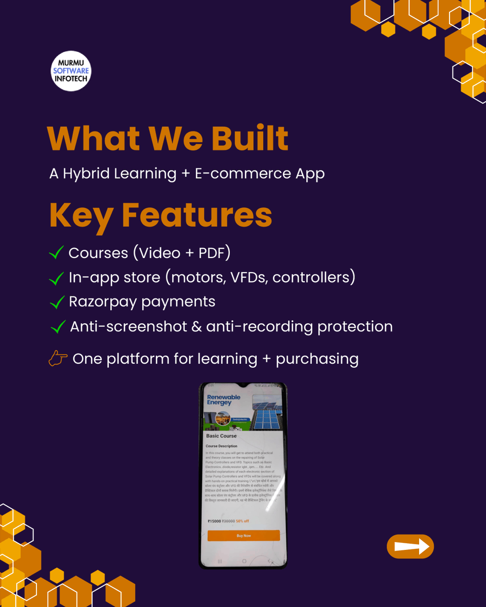 MurmuSoftware's tweet image. Learn + Sell = Growth

Build your EdTech + E-commerce app

Free consultation:
📧 contactus@murmusoftwareinfotech.com
+919110176498
🌐 murmusoftwareinfotech.com

#EdTech #StartupIndia #TechStartup #SaaS
