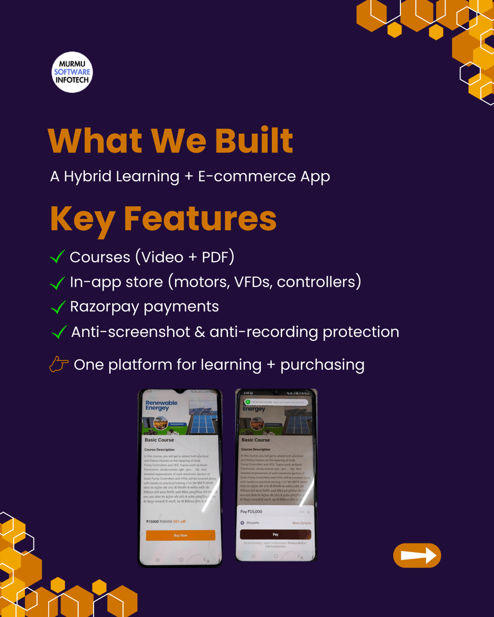 MurmuSoftware's tweet image. Learn + Sell = Growth

Build your EdTech + E-commerce app

Free consultation:
📧 contactus@murmusoftwareinfotech.com
+919110176498
🌐 murmusoftwareinfotech.com

#EdTech #StartupIndia #TechStartup #SaaS
