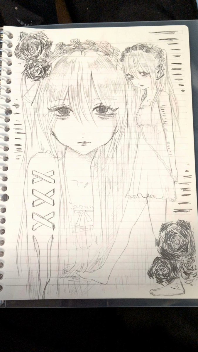 メス描キ tweet media