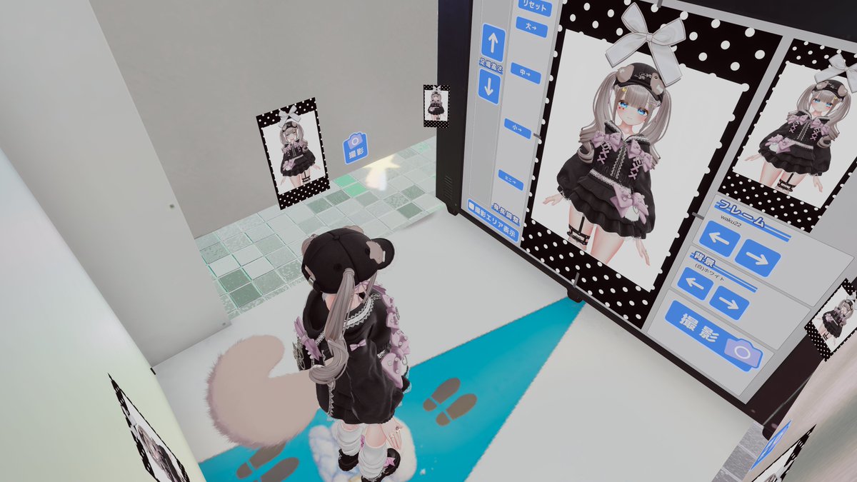 ritorito_vrc's tweet photo. カスタムめんだこプリを撮るワールドをパブリッシュしました🐶💙
#mendako_puri https://t.co/jpcUIgTPcw