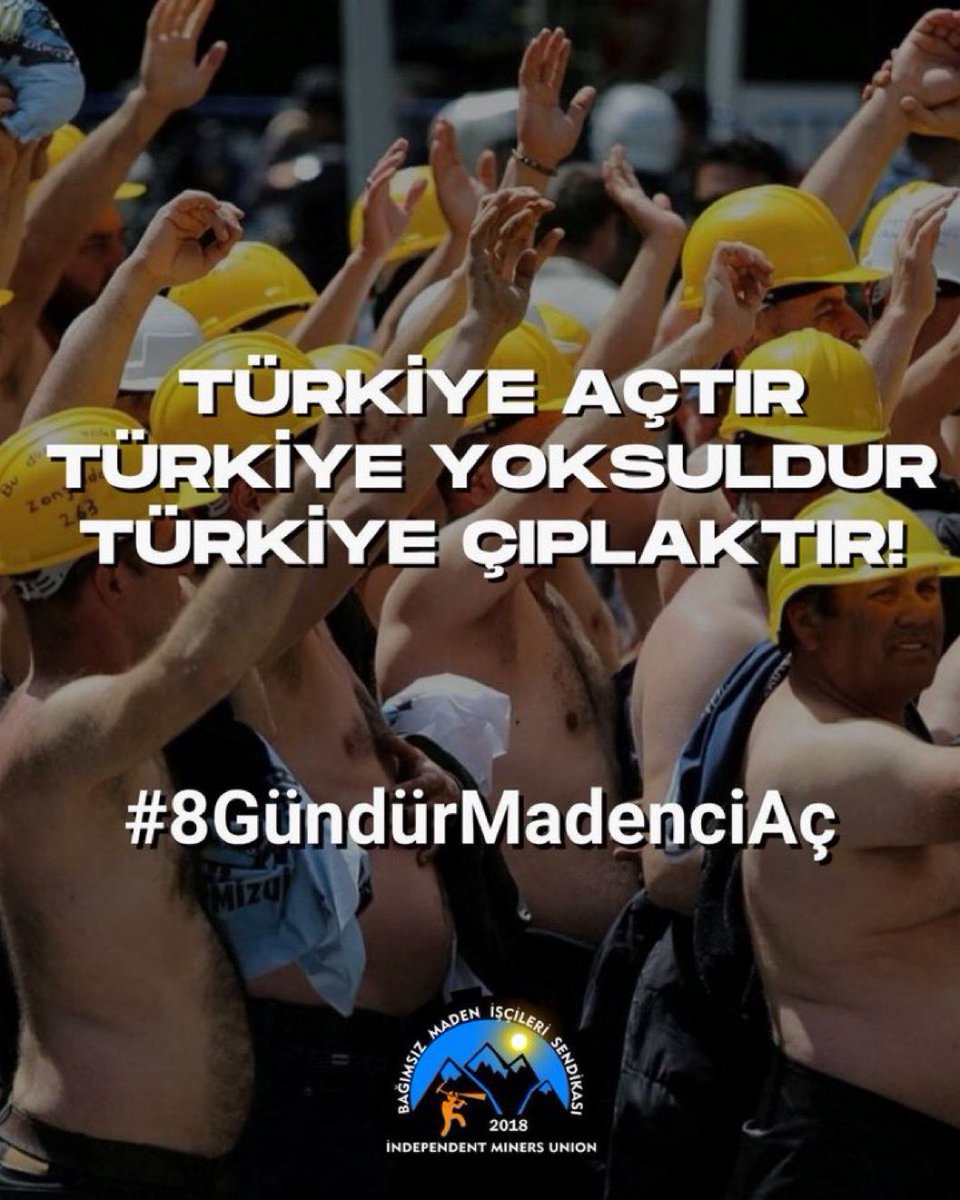 SeyhBedreddin1's tweet photo. Sorun patronlarda değil, sorun patronları koruyan ve destekleyen baş hırsız Erdoğan’da.
#salı #8GündürMadenciAç #HocamızıAlamazsınız #GSvsFB #KNYvsTS Tedesco https://t.co/MiSxbx2bvf