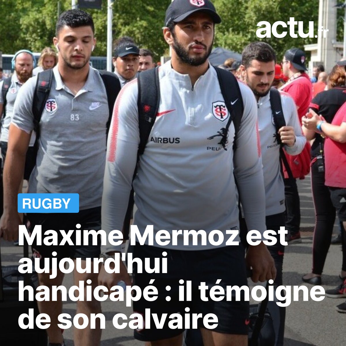 acturugby's tweet image. 🏉🗣️ Maxime Mermoz a vécu une descente aux enfers. Témoignage aussi fort que glaçant auprès d'Actu Rugby ▶️ actu.fr/sports/rugby/p…

#rugby #handicap #Top14 #XVdeFrance par @emiliedudon